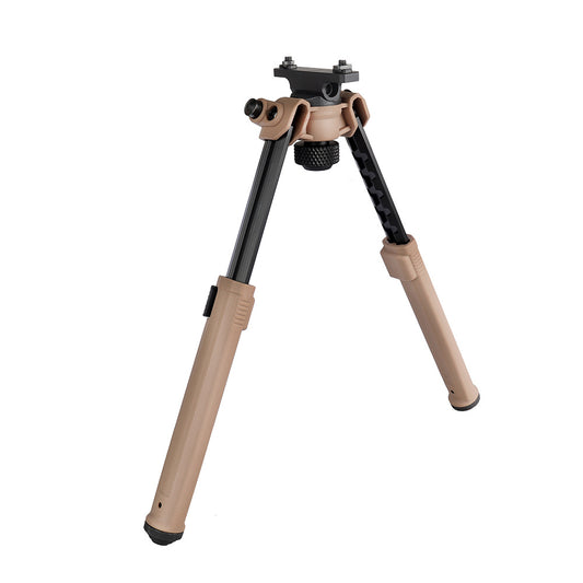 Tactical Adjustable Rifle Bipod for 1913 Picatinny Rail Aluminum & Polymer