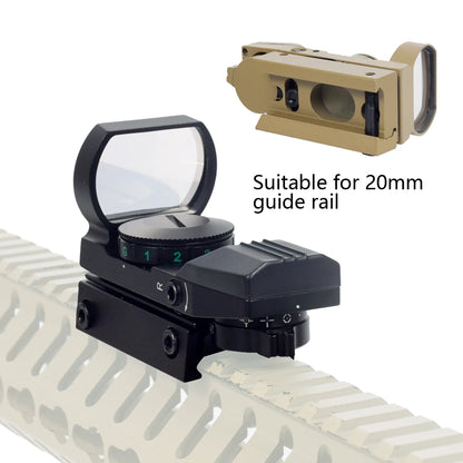 FUSEEND Tactical Holographic Red & Green Dot Collimator Sight