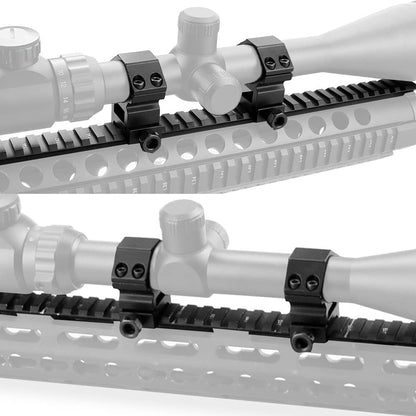 Scope Mount Rings for 30mm Picatinny/Weaver Rail Medium & Low Profile Scope Rings
