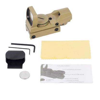 FUSEEND Tactical Holographic Red & Green Dot Collimator Sight