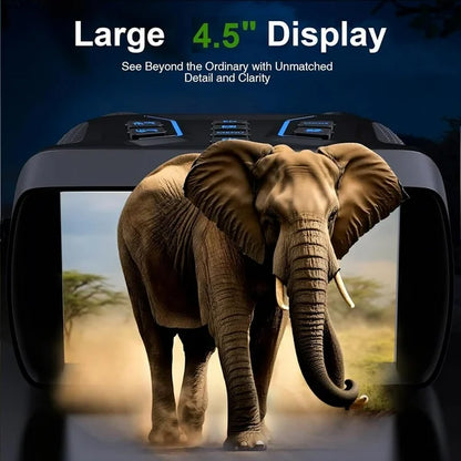 Upgraded Night Vision Goggles 4K Night Vision Binoculars, 4.5" Large Screen
